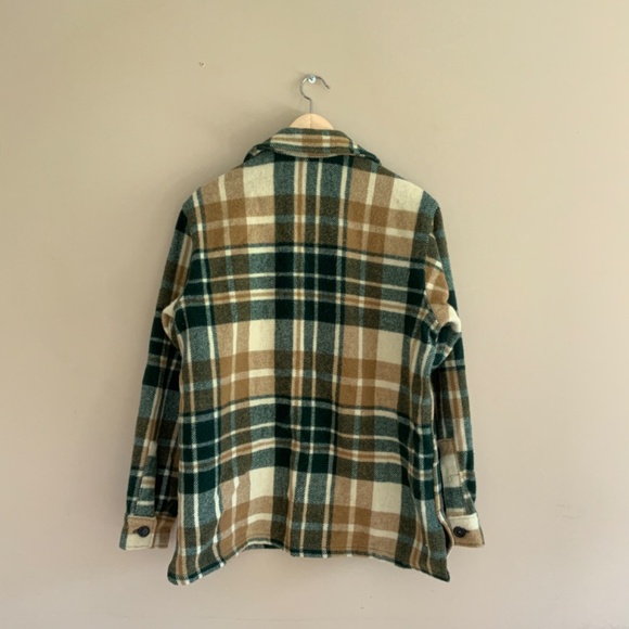 Vintage 70s-80s LL Bean Wool Hunting Shirt Jacket - Picture 3 of 6